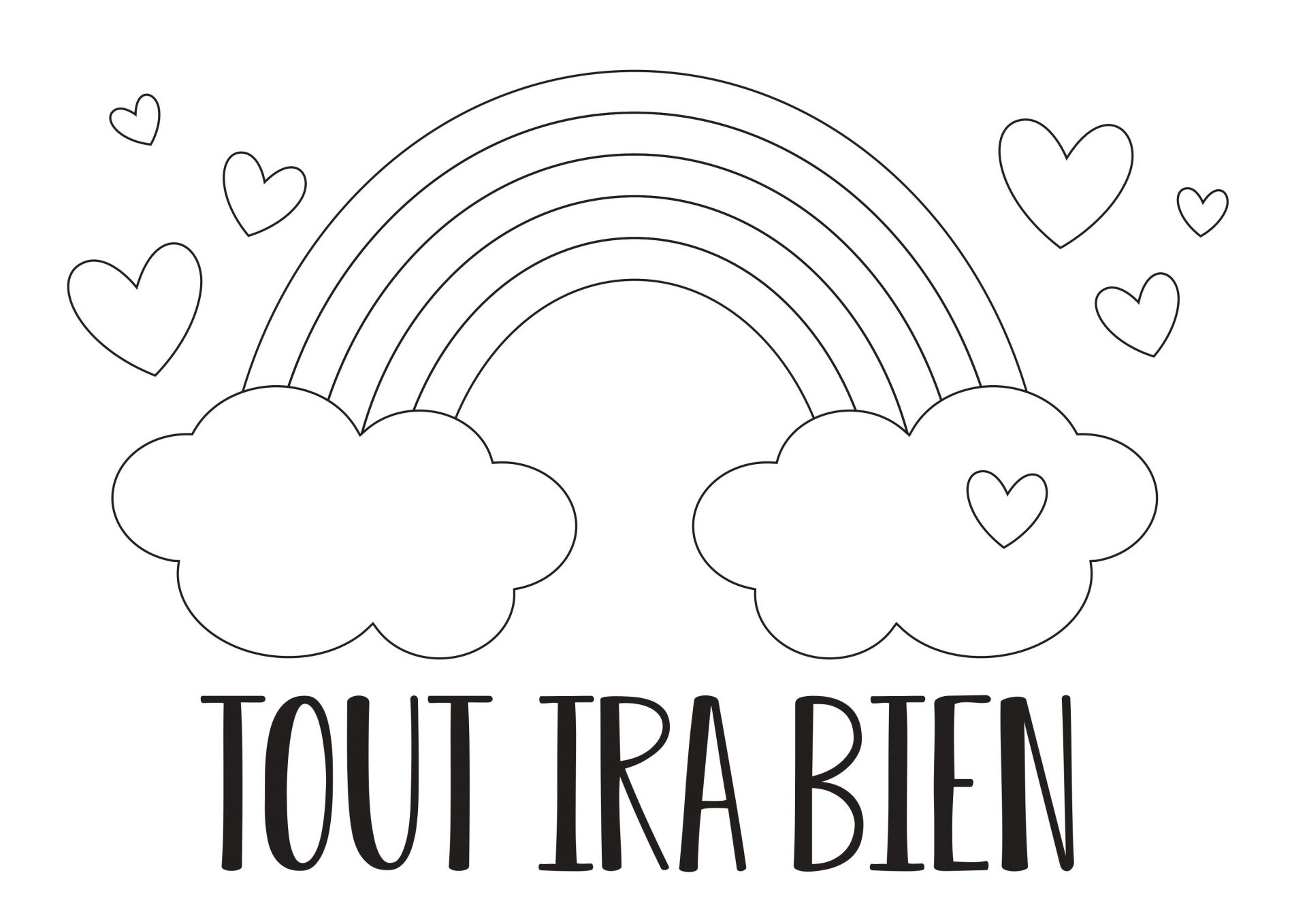 coloriage tout ira bien